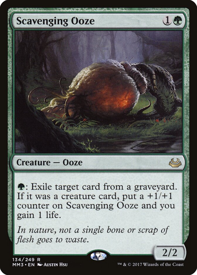 Scavenging Ooze (134) - Modern Masters 2017 (MM3)