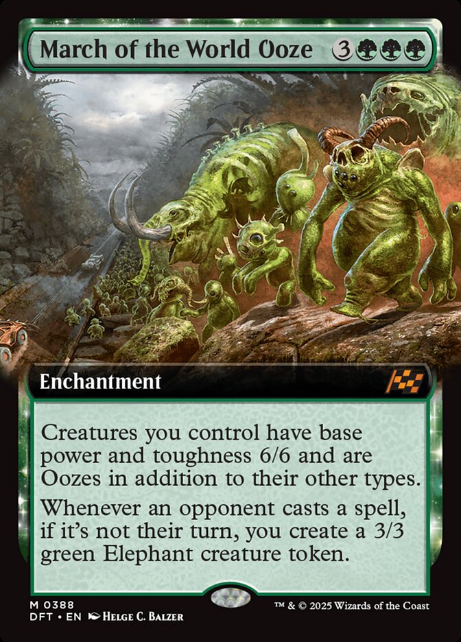 March of the World Ooze - [Extended Art] Aetherdrift (DFT)