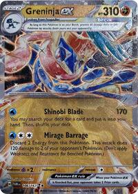 Greninja ex (GameStop Metal Card) (106) - Miscellaneous Cards & Products (MCAP)