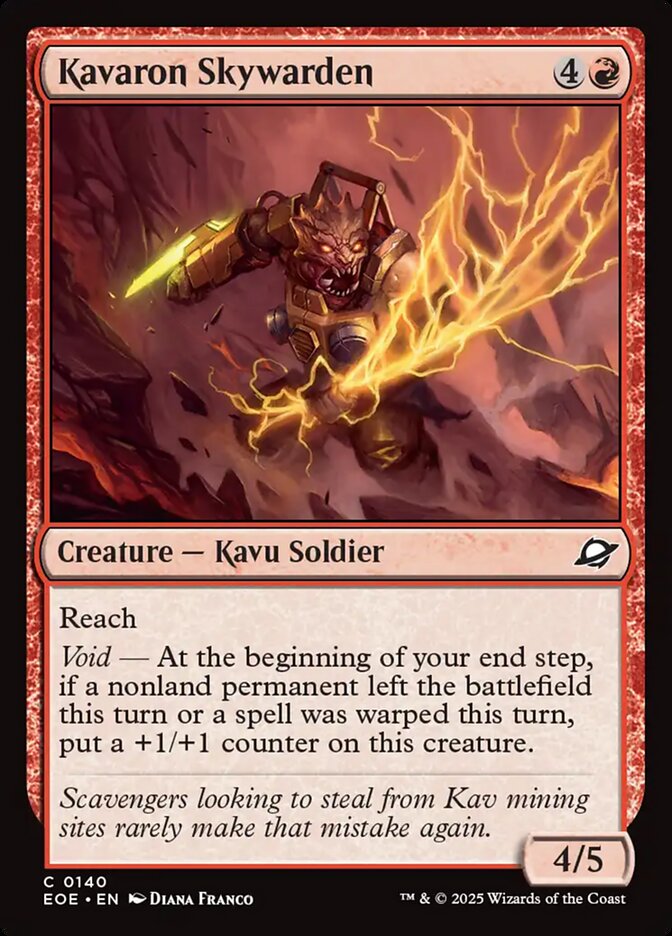 Kavaron Skywarden (140) - Edge of Eternities (EOE)