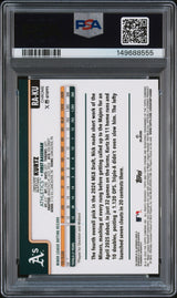 2025 Topps Chrome Rookie Autographs Nick Kurtz Rookie Autograph PSA 9
