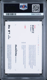 2025 Topps Black And White #4 Nick Kurtz PSA 10