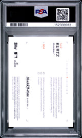 2025 Topps Black And White #4 Nick Kurtz PSA 10