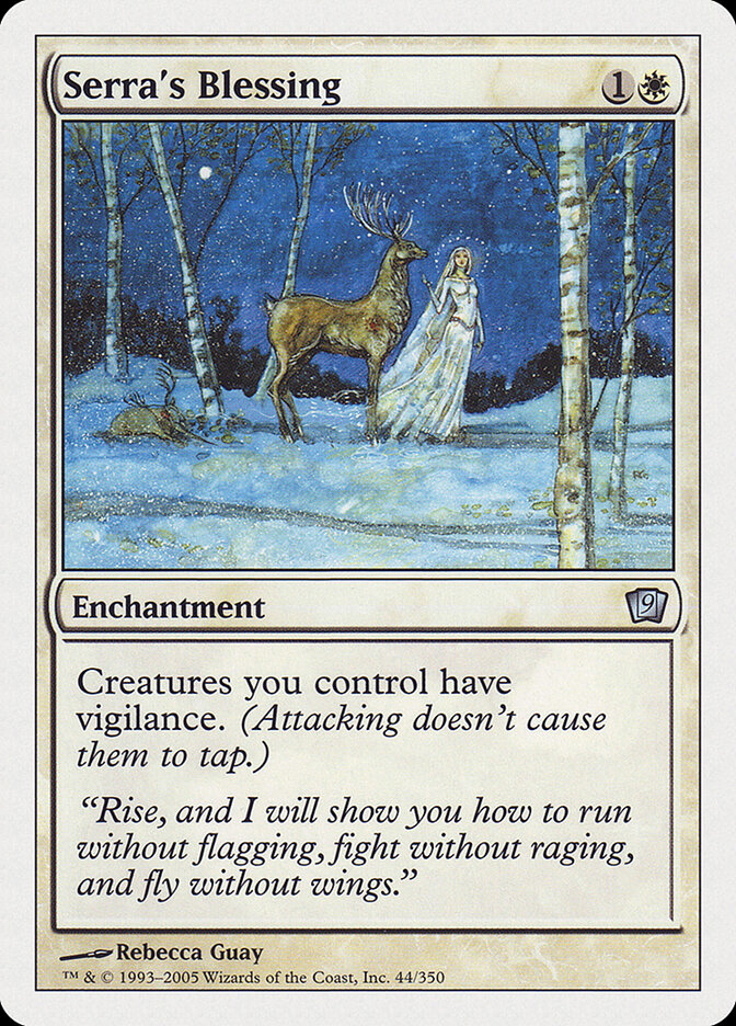 Serra's Blessing (44) - Ninth Edition (9ED)
