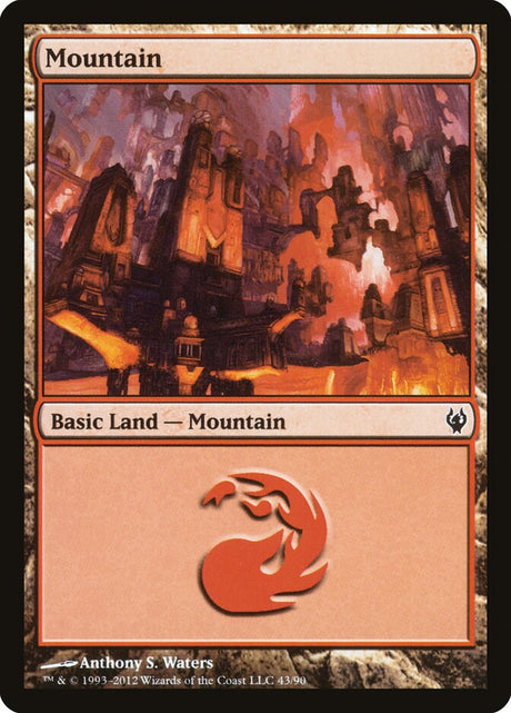 Mountain (43) - Duel Decks: Izzet vs. Golgari (DDJ)