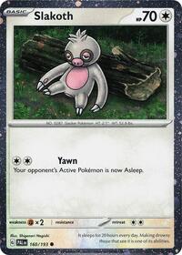 Slakoth (Cosmos Holo) (160) - Miscellaneous Cards & Products (MCAP)