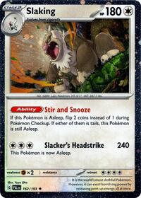 Slaking (Cosmos Holo) (162) - Miscellaneous Cards & Products (MCAP)