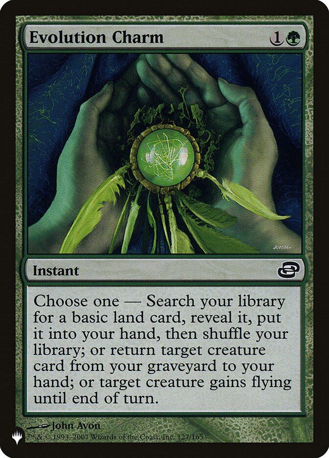 Evolution Charm (PLC-127) - The List (PLST)