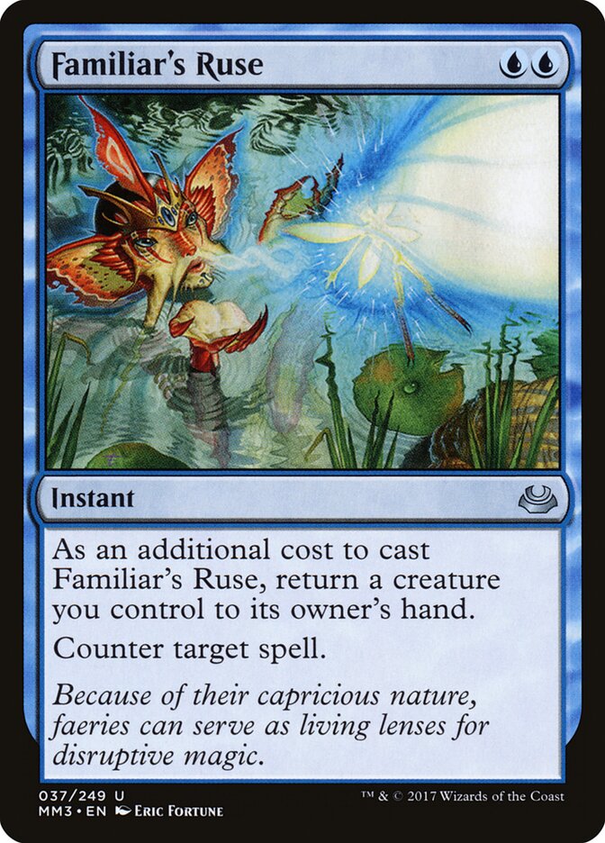 Familiar's Ruse (37) - Modern Masters 2017 (MM3)