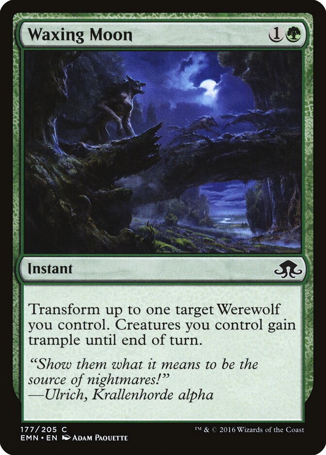 Waxing Moon (177) - Eldritch Moon (EMN)