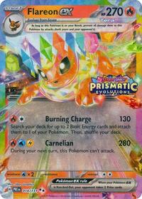 Flareon ex - 014/131 (Prismatic Evolutions Stamp) (14) - Miscellaneous Cards & Products (MCAP)