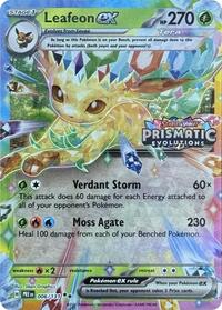 Leafeon ex - 006/131 (Prismatic Evolutions Stamp) (6) - Miscellaneous Cards & Products (MCAP)