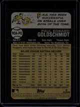 2022 Topps Heritage Paul Goldschmidt Auto Special Edition Red Ink /73