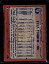 2026 Topps Trea Turner 35th Anniversary Chrome Auto /50