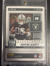 2025 Panini Luminance #YOS-AJY Ashton Jeanty Year One Auto Orange ink SSP