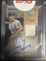 2024 Topps Tribute Greg Maddux Tribute to Threads Auto Relic /99
