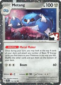 Metang - 114/162 (Cosmos Holo) (114) - Prize Pack Series Cards
