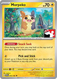 Morpeko - 072-167 (72) - Prize Pack Series Cards