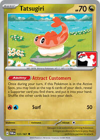 Tatsugiri (131) - Prize Pack Series Cards