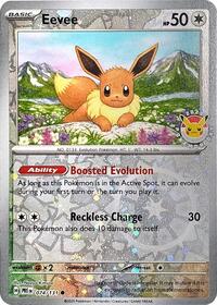 Eevee - 074/131 (Pokemon Day 2025) (Reverse Cosmos Holo) (74) - Miscellaneous Cards & Products (MCAP)