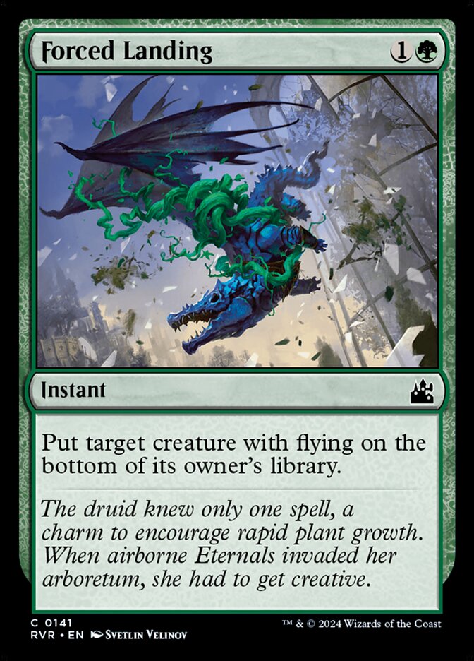 Forced Landing (141) - Ravnica Remastered (RVR)
