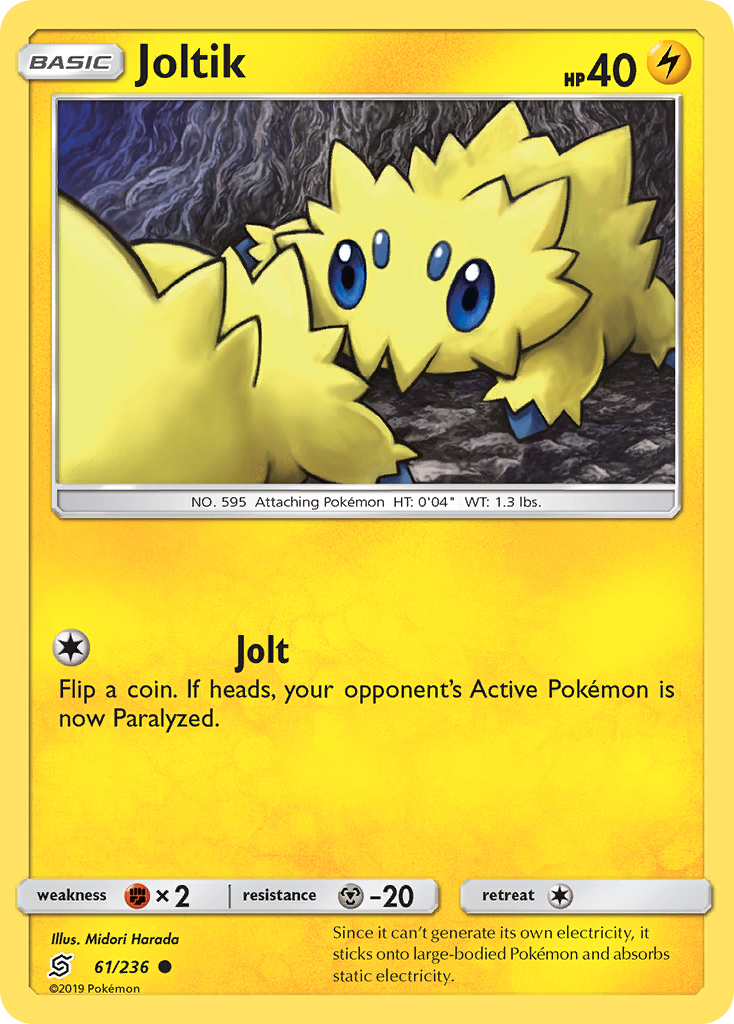 Joltik (61/236) - [Reverse Holo] Unified Minds (UNM)
