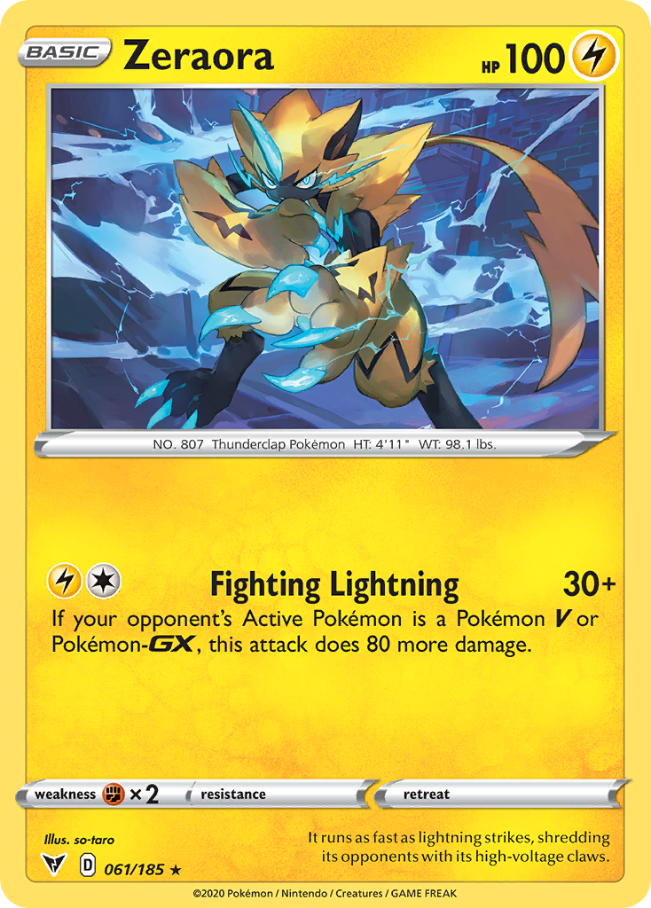 Zeraora (61/185) - [Holo Foil] Vivid Voltage (VIV)