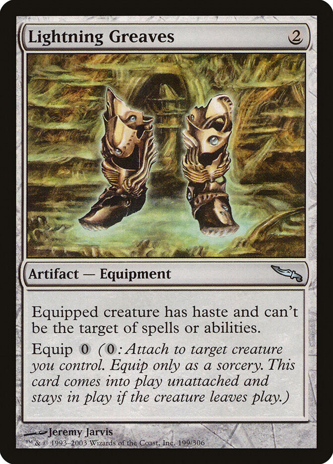 Lightning Greaves (199) - Mirrodin (MRD)