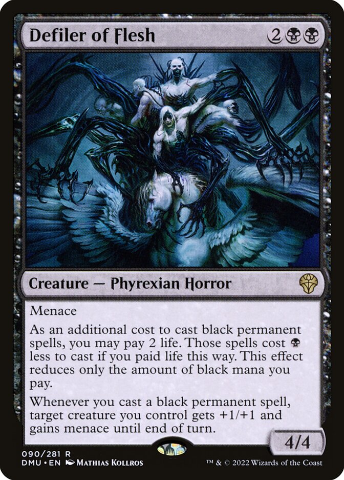 Defiler of Flesh (90) - Dominaria United (DMU)