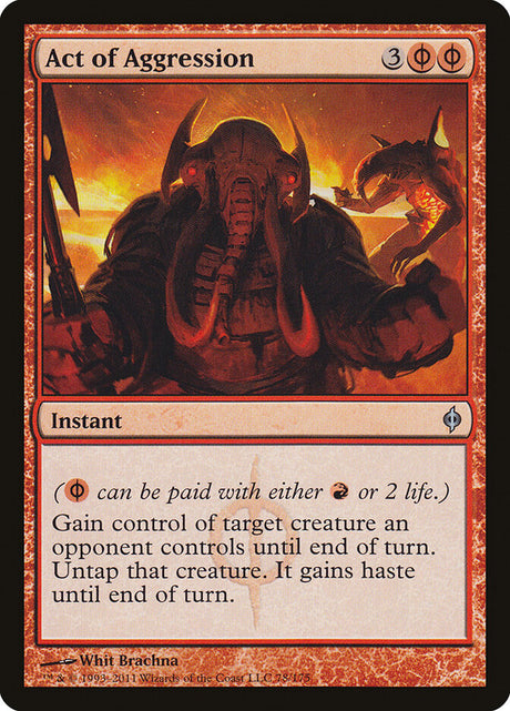 Act of Aggression (78) - New Phyrexia (NPH)