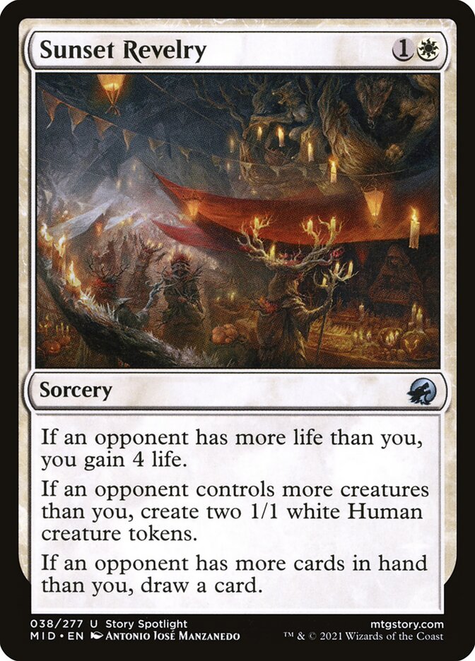 Sunset Revelry (38) - Innistrad: Midnight Hunt (MID)