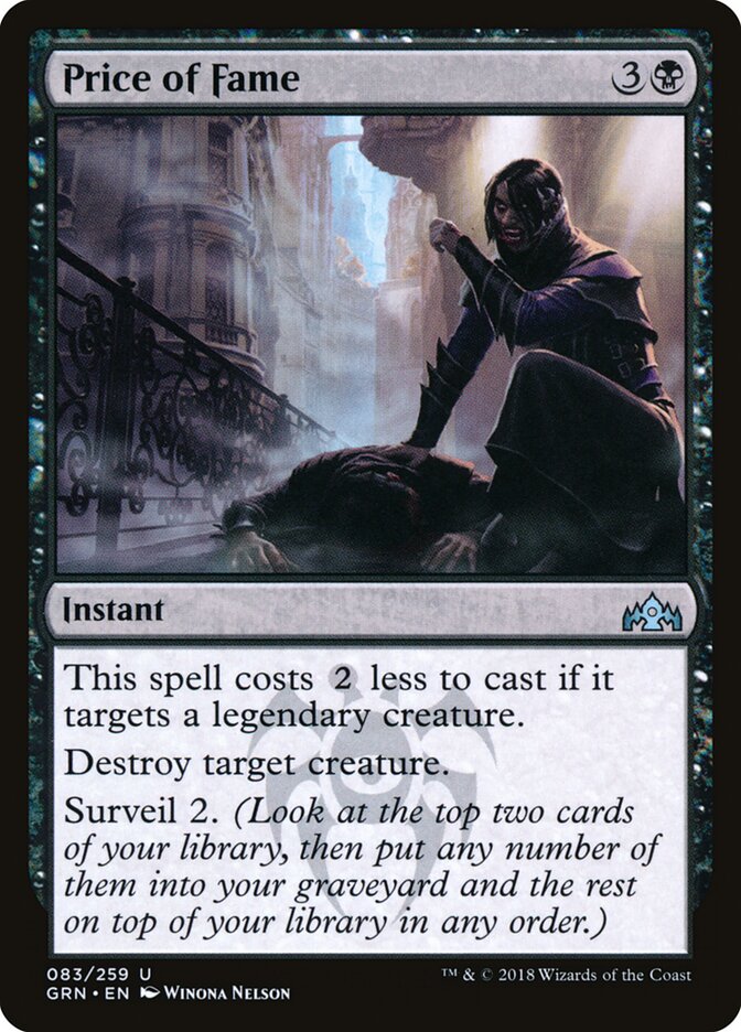 Price of Fame (83) - Guilds of Ravnica (GRN)