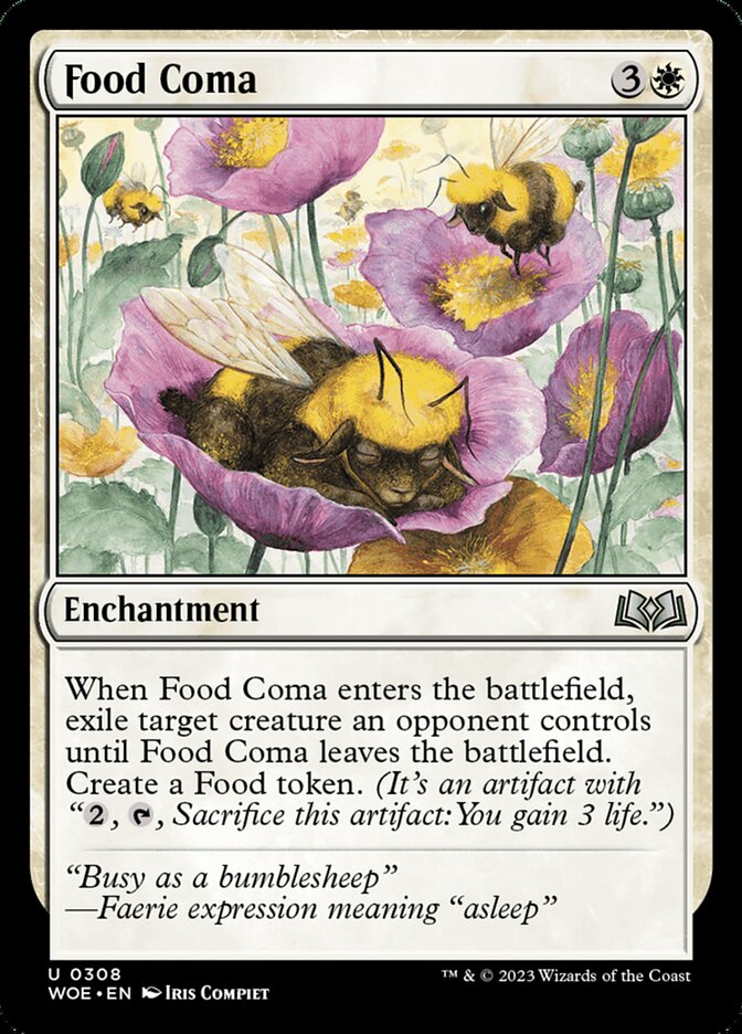 Food Coma (308) - Wilds of Eldraine (WOE)