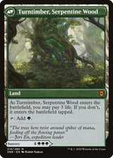 Turntimber Symbiosis // Turntimber, Serpentine Wood (215) - Zendikar Rising (ZNR)