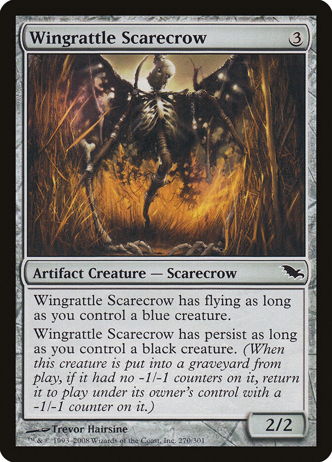 Wingrattle Scarecrow (270) - Shadowmoor (SHM)