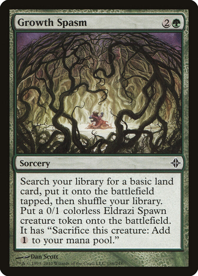 Growth Spasm (186) - Rise of the Eldrazi (ROE)