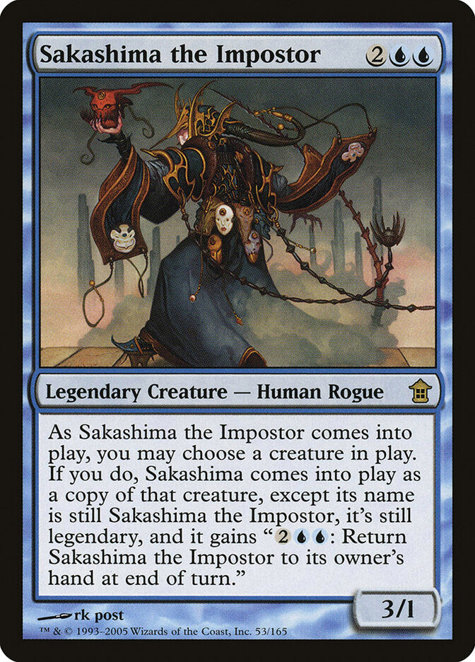 Sakashima the Impostor (53) - Saviors of Kamigawa (SOK)
