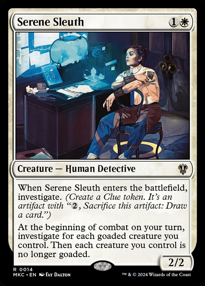 Serene Sleuth (14) - Murders at Karlov Manor Commander (MKC)