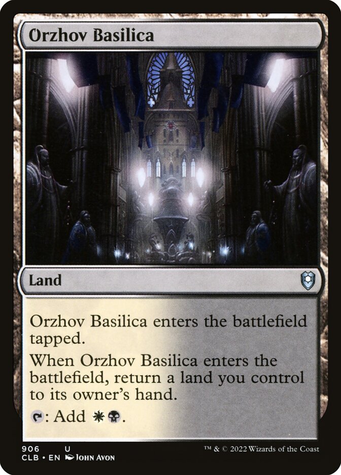 Orzhov Basilica (906) - Commander Legends: Battle for Baldur's Gate (CLB)