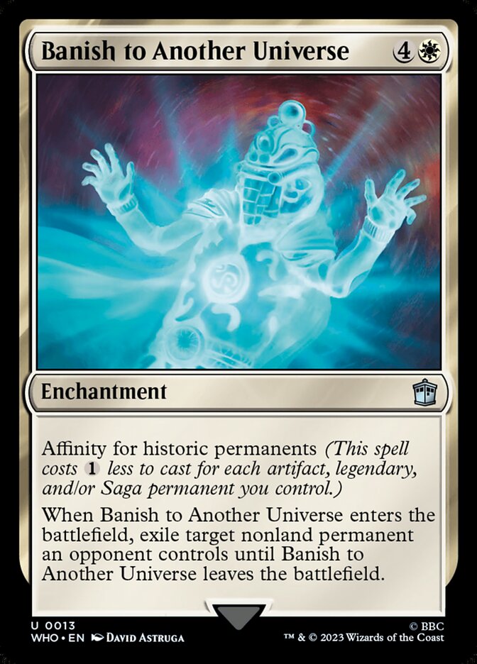Banish to Another Universe (13) - Doctor Who (WHO)