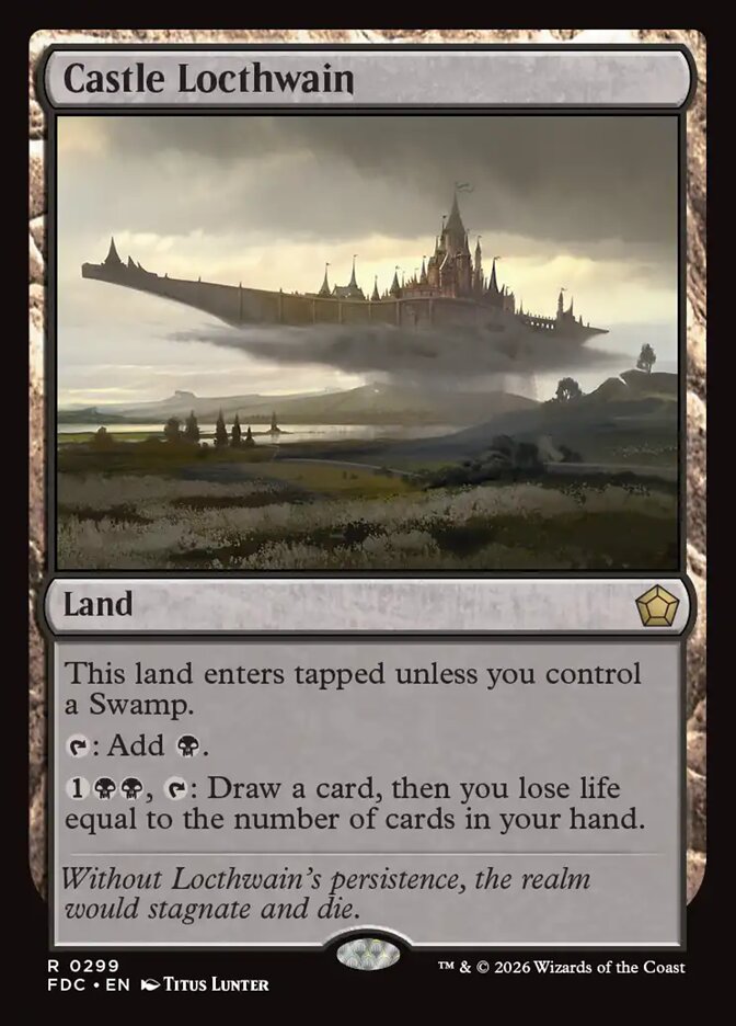 Castle Locthwain (299) - Foundations Commander (FDC)