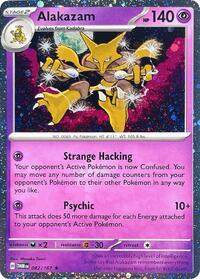 Alakazam - 082/167 (Cosmos Holo) (82) - Blister Exclusives (BLE)