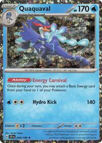 Quaquaval - 054/198 (Sparkle Holo) (54) - Miscellaneous Cards & Products (MCAP)