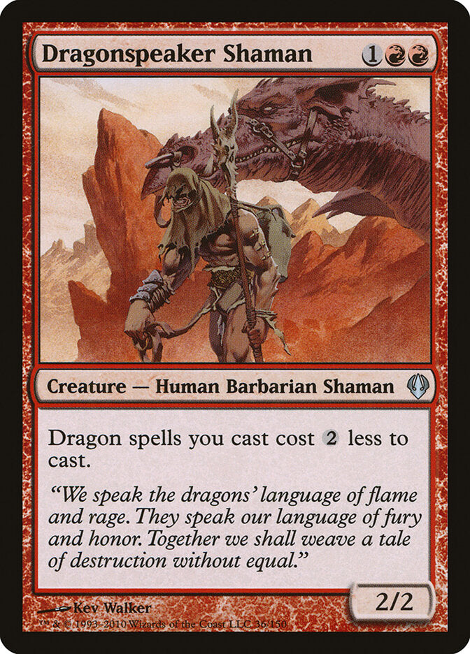 Dragonspeaker Shaman (36) - Archenemy (ARC)