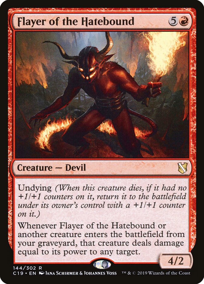 Flayer of the Hatebound (144) - Commander 2019 (C19)
