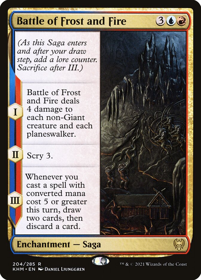 Battle of Frost and Fire (204) - Kaldheim (KHM)