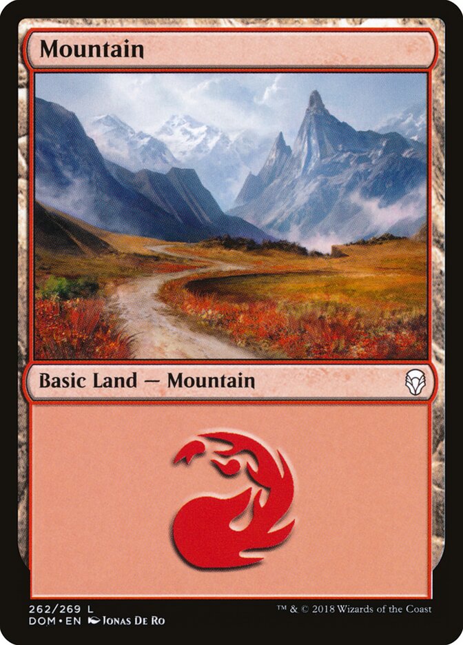 Mountain (262) - Dominaria (DOM)