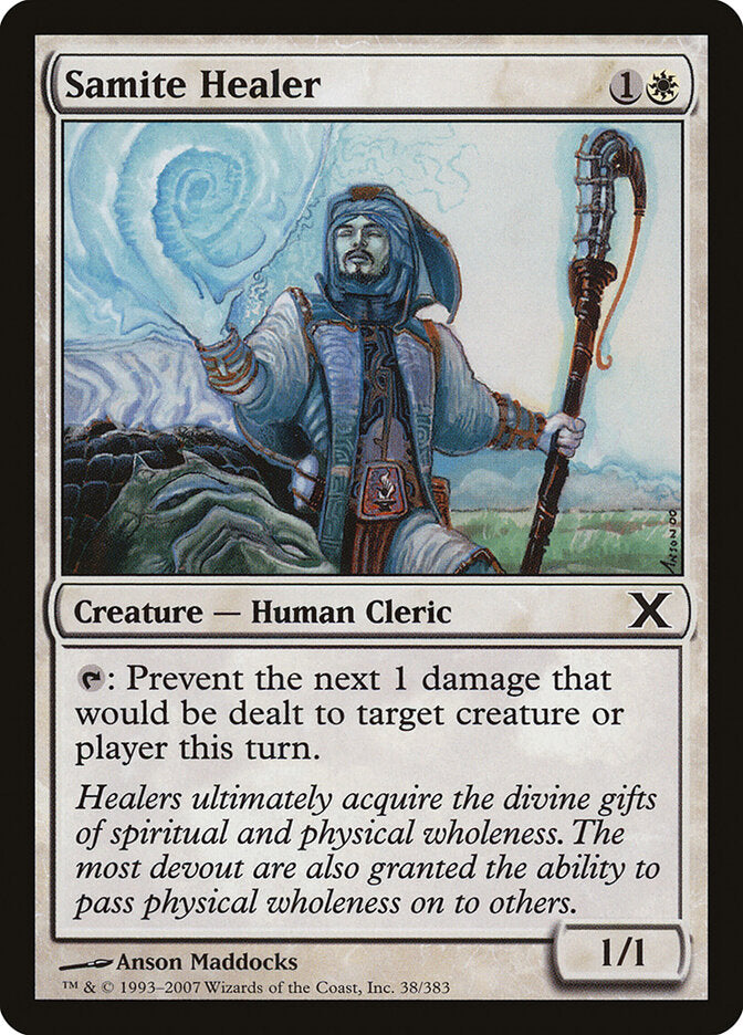 Samite Healer (38) - Tenth Edition (10E)
