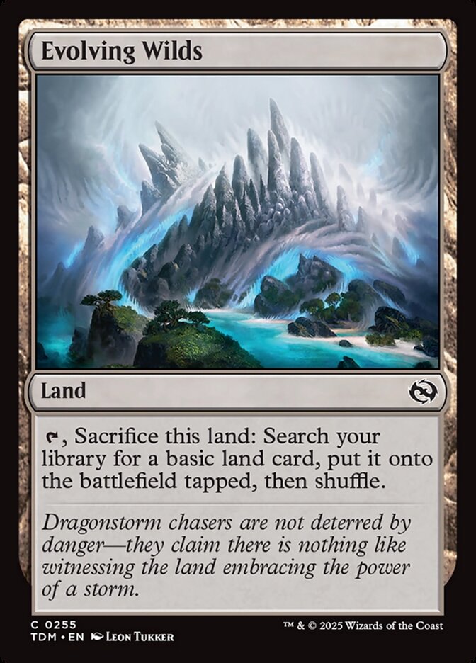 Evolving Wilds (255) - Tarkir: Dragonstorm (TDM)