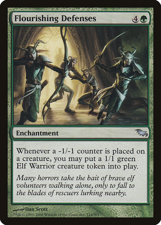 Flourishing Defenses (114) - Shadowmoor (SHM)